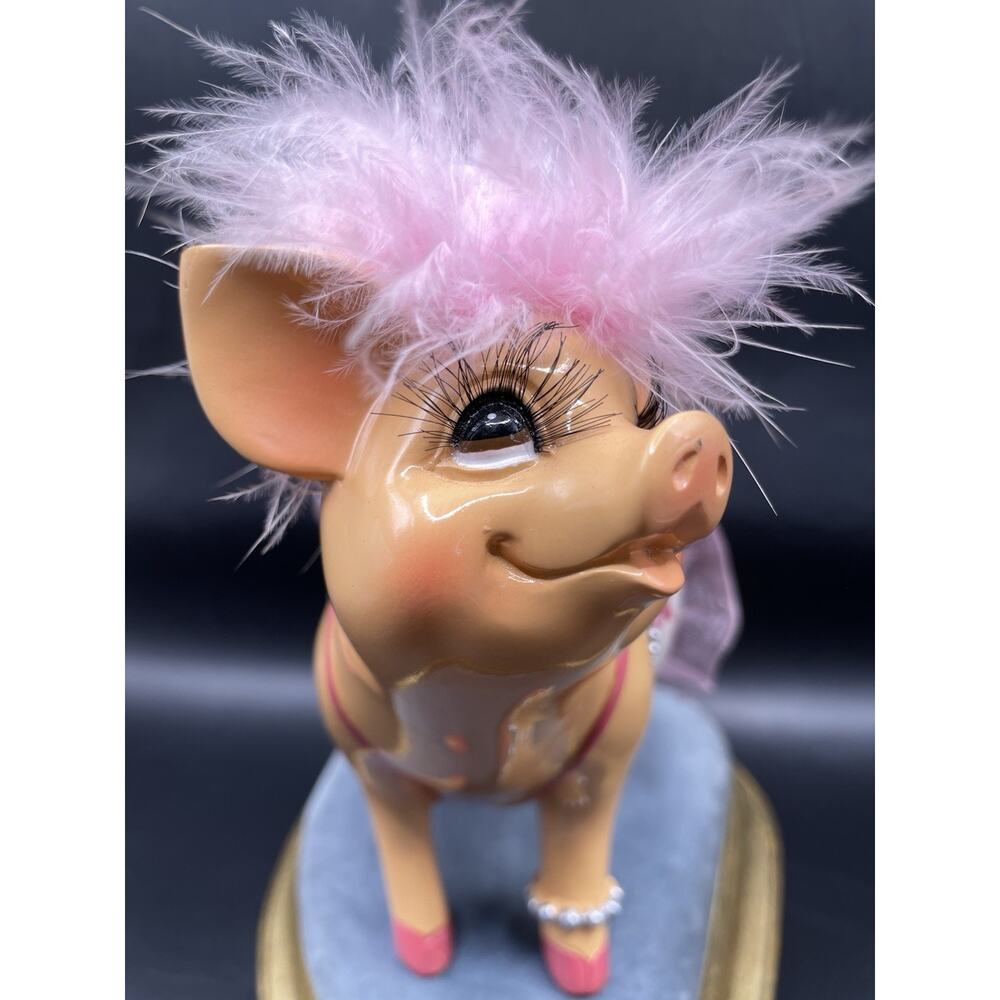 "Diva Piggy" Glamorous Decorative Piggy Bank Collectible Coin Bank